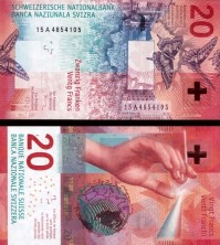 *20 Frankov Švajčiarsko 2015-2021 P76 UNC - Kliknutím na obrázok zatvorte -